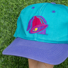 Load image into Gallery viewer, Taco Bell Embroidered Employee Uniform Promotional Two Tone 6-Panel Snapback Cap - One Size
