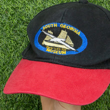 Load image into Gallery viewer, South Georgia Museum Embroidered Tourist Souvenir Two Tone 6-Panel Cap - One Size
