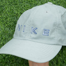 Load image into Gallery viewer, 1997 Nike Spell Out Small Swoosh Embroidered 6-Panel Cap - One Size (S/M)
