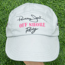 Load image into Gallery viewer, Panama Jack Off Shore Racing S-12 Boat Grey Long Brim 5-Panel Fitted Cap - One Size
