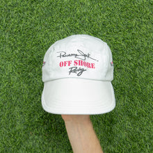 Load image into Gallery viewer, Panama Jack Off Shore Racing S-12 Boat White 5-Panel Fitted Cap - One Size
