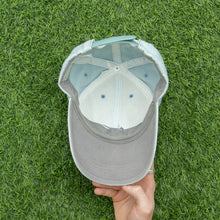 Load image into Gallery viewer, 2002 Nike Small Swoosh Embroidered Baby Blue Two Tone 6-Panel Snapback Cap - One Size (S)
