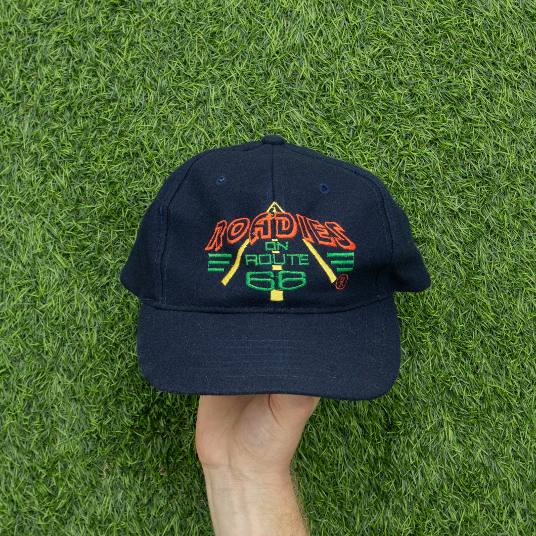 Roadies On Route 66 American Masters Embroidered Wool 6-Panel Cap - One Size