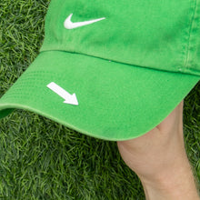 Load image into Gallery viewer, Nike Small Swoosh Embroidered Green 6-Panel Snapback Cap - One Size
