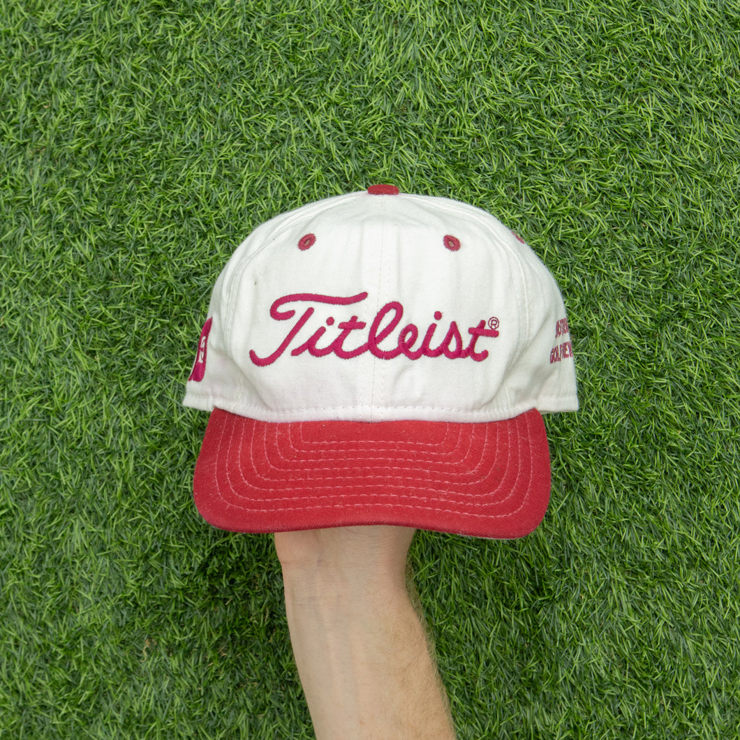 Titleist New Era Southern Golf News Embroidered Three Tone 6-Panel Cap - One Size