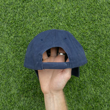 Load image into Gallery viewer, 2001 Nike Swoosh Embroidered Navy 6-Panel Snapback Cap - One Size
