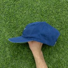 Load image into Gallery viewer, 1997 Nike Swoosh Embroidered Navy Two Tone 6-Panel Snapback Cap - One Size
