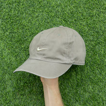 Load image into Gallery viewer, 1998 Nike Small Swoosh Embroidered Grey Two Tone 6-Panel Cap - One Size
