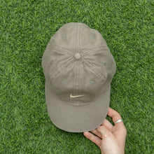Load image into Gallery viewer, 1998 Nike Small Swoosh Embroidered Grey Two Tone 6-Panel Cap - One Size
