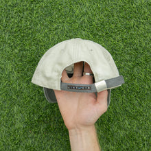 Load image into Gallery viewer, 1996 Nike Air Spell Out Swoosh Embroidered Canvas Two Tone 6-Panel Cap - One Size
