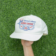 Load image into Gallery viewer, America's Heroes Allied Genes Sire Power Noba Kabsu Star Embroidered Two Tone 6-Panel Rope Trucker Cap - One Size
