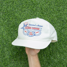 Load image into Gallery viewer, America's Heroes Allied Genes Sire Power Noba Kabsu Star Embroidered Two Tone 6-Panel Rope Trucker Cap - One Size
