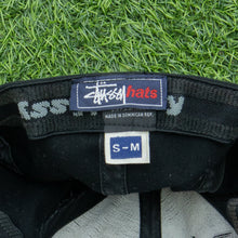 Load image into Gallery viewer, Stussy N4 Large Logo Embroidered 6-Panel Flexfit Fitted Cap - S-M (7 3/8 - 7 1/2)
