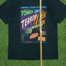 Load image into Gallery viewer, Tower Of Terror Hollywood Tower Hotel Disney MGM Studios Halloween Graphic T-Shirt - L
