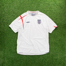 Load image into Gallery viewer, 2005/07 England Umbro Home Football Shirt - XXL
