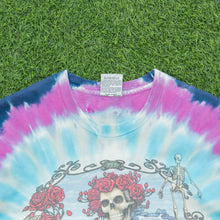 Load image into Gallery viewer, 1995 Grateful Dead Bertha 30th Anniversary Liquid Blue P.Maguire Halloween Double Sided AOP Graphic Tie Dye Single Stitch T-Shirt - L
