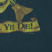 Load image into Gallery viewer, 2005 Pirates Of Alaska Fish Till Ye Die Pirates Of The Caribbean Parody Graphic Halloween T-Shirt - L
