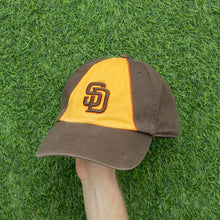 Load image into Gallery viewer, San Diego Padres MLB Major League Baseball Two Tone 6-Panel Flexfit Fitted Cap - One Size (L)
