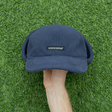 Load image into Gallery viewer, Kickers Spell Out Interchangeable Earflap Velcro Fleece Trapper 6-Panel Fitted Cap - One Size
