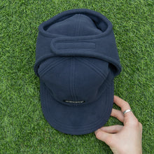 Load image into Gallery viewer, Kickers Spell Out Interchangeable Earflap Velcro Fleece Trapper 6-Panel Fitted Cap - One Size
