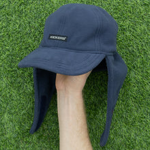 Load image into Gallery viewer, Kickers Spell Out Interchangeable Earflap Velcro Fleece Trapper 6-Panel Fitted Cap - One Size
