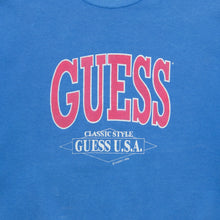 Load image into Gallery viewer, 1993 GUESS U.S.A Classic Spell Out Graphic Crewneck Sweatshirt - L/XL
