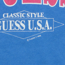 Load image into Gallery viewer, 1993 GUESS U.S.A Classic Spell Out Graphic Crewneck Sweatshirt - L/XL
