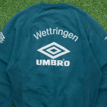 Load image into Gallery viewer, Umbro Pro Training Large Logo Wettringen Germany Drug Awareness Embroidered Crewneck Sweatshirt - XL
