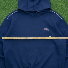 Load image into Gallery viewer, Umbro Small Logo Embroidered Piping Oversized Boxy Pullover Hoodie - L/XL
