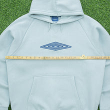 Load image into Gallery viewer, 2002 Umbro Large Logo Mesh Embroidered Pullover Hoodie - M/L
