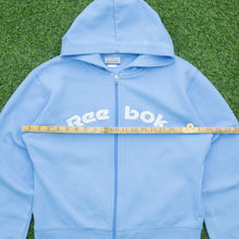 Load image into Gallery viewer, Women’s Reebok Spell Out Logo Embroidered Boxy Zip Up Hoodie - L / 12-14

