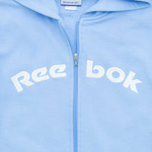 Load image into Gallery viewer, Women’s Reebok Spell Out Logo Embroidered Boxy Zip Up Hoodie - L / 12-14
