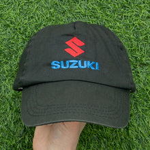 Load image into Gallery viewer, Suzuki Large Logo Embroidered 5-Panel Snapback Cap - One Size
