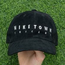 Load image into Gallery viewer, 1995 Nike Town Chicago Spell Out Corduroy 6-Panel Cap - One Size
