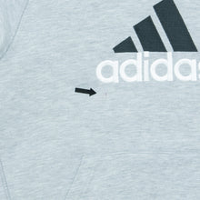 Load image into Gallery viewer, Women’s Adidas Embroidered Logo Pullover Grey Hoodie - M (10-12)
