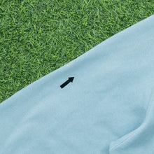 Load image into Gallery viewer, Women’s 2001 Adidas Spell Out Embroidered Logo Boxy Crewneck Light Blue Sweatshirt - M (10-12)
