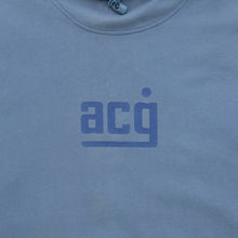Load image into Gallery viewer, 2000 Nike ACG Spell Out Graphic Pocket Logo Utility Cargo Blue Hoodie - XL
