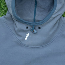 Load image into Gallery viewer, 2000 Nike ACG Spell Out Graphic Pocket Logo Utility Cargo Blue Hoodie - XL
