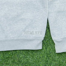 Load image into Gallery viewer, Women’s 2005 Nike Spell Out Small Swoosh Embroidered Logo Taping Zip Up Grey Hoodie - M/L (12-14)
