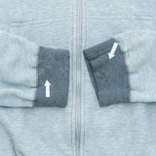 Load image into Gallery viewer, 2007 Nike Small Swoosh Embroidered Logo Boxy Grey Zip Up Hoodie - L
