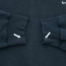 Load image into Gallery viewer, 2004 Nike Small Swoosh Embroidered Logo 1/4 Quarter Zip Black Jumper - XL
