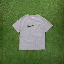 Load image into Gallery viewer, (2008) Nike Large Swoosh Grey Graphic T-Shirt - S
