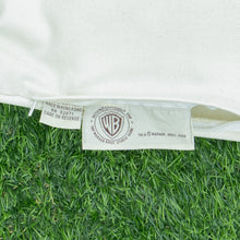 Load image into Gallery viewer, 1994 Looney Tunes Warner Bros “That’s All Folks!” Embroidered Collectible Canvas Cushion Pillow - 19x19”
