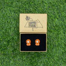 Load image into Gallery viewer, 1998 Kenny South Park Comedy Central Collectible Cufflinks
