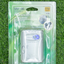 Load image into Gallery viewer, (BNIB) 2001 SONY Walkman SRF-56 FM/AM Analogue Portable Radio With Earphones
