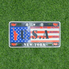 Load image into Gallery viewer, 2007 USA Flag New York US States Collectible Decorative Sign Metal Novelty License Plate
