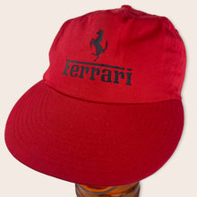 Load image into Gallery viewer, Ferrari Automobile Racing Snapback Cap - One size
