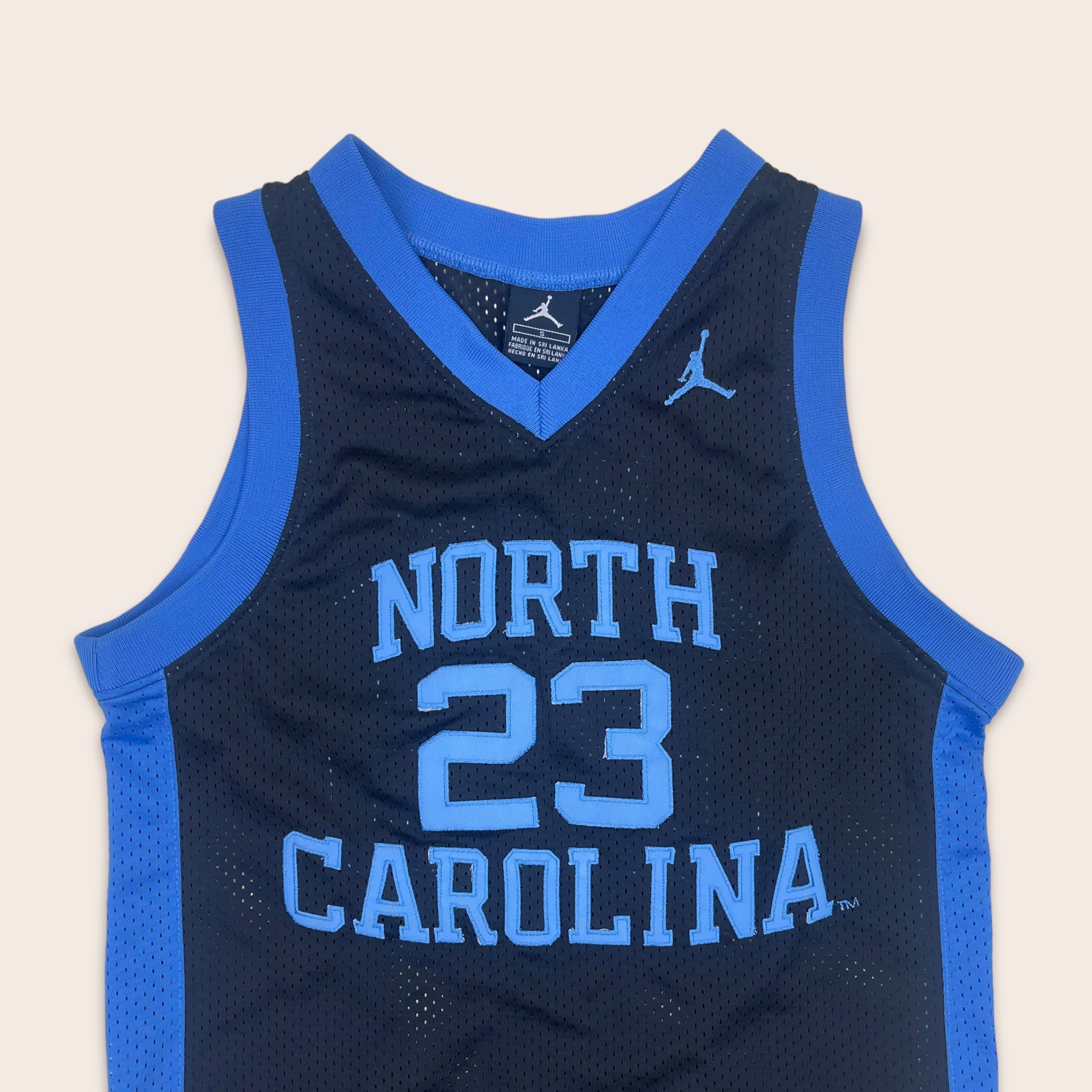 1990's) Women's Jordan 23 North Carolina Basketball Jersey