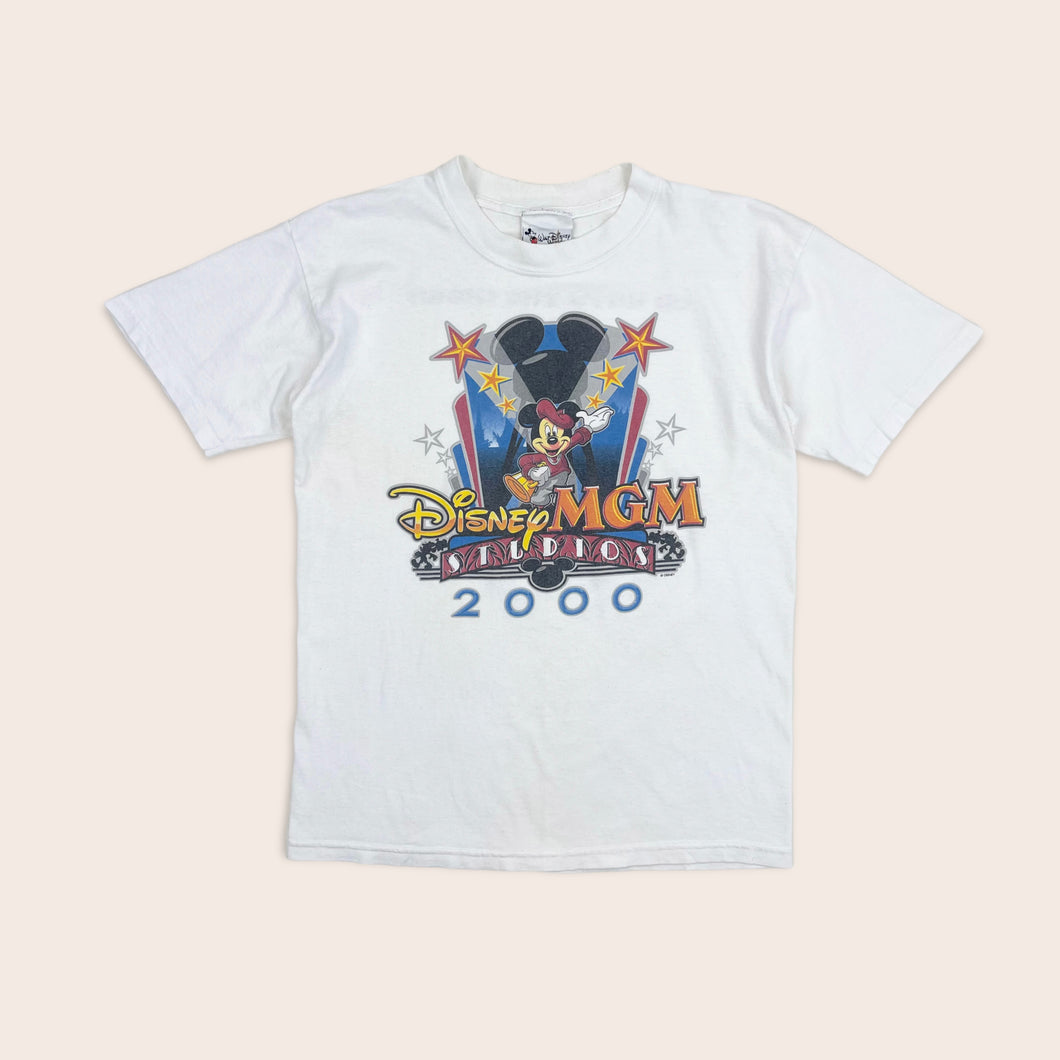 (2000) Women’s Mickey Mouse Disney MGM Studios ‘On With The Show’ Graphic T-Shirt - S