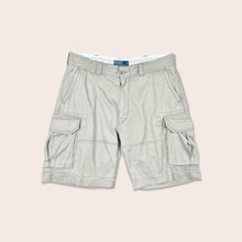 Load image into Gallery viewer, Polo Ralph Lauren Beige Cargo Shorts - 36”

